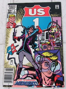 U.S. 1 #2 June 1983 Marvel Comics - Picture 1 of 2