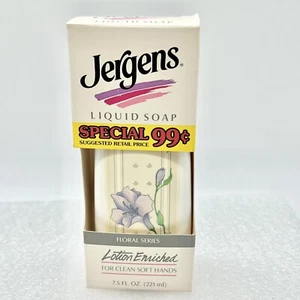 Vintage Liquid Jergens Hand Soap 7,5Oz NIB Made In USA 1986 NOS Vintage Prop - Bild 1 von 5