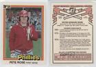 1981 Donruss Pete Rose (?See Card 371 On Back) #131.2