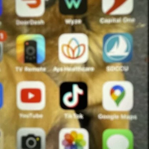 Tik Tok - iPhone 12 Good Condition unlocked With Tik Tok - Picture 1 of 6