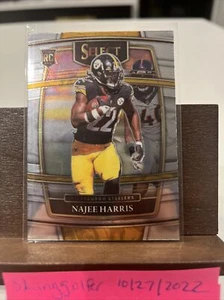 2021 Panini Select Football Najee Harris Rookie Concourse Level Base Steelers RC - Picture 1 of 2