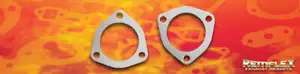 Remflex Exhaust Flange Gaskets 3-Bolt 2 1/2" Port 3.00" Spacing Pair Doug Thorle - Picture 1 of 1