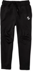 The Children's Place Boys' Athletic Performance Pants Medium, Black - Picture 1 of 3