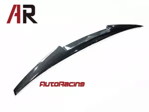 M4 Style Trunk Carbon Fiber Spoiler Tail Wing for 97-04 BMW E46 2Dr Coupe Only - Picture 1 of 1