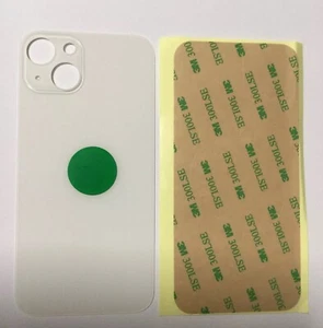 Back vetro Scocca Posteriore Per iPhone 13, Bianco foro BIG - Zdjęcie 1 z 1