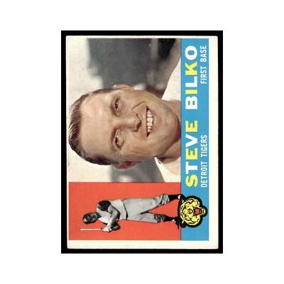 Steve Bilko 1960 Topps #396 Detroit Tigers Baseball Card NM - Image 1 of 3
