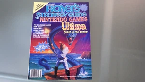Vtg 1991 PLAYER'S STRATEGY GUIDE to NINTENDO Video Game Advertising Magazine VG - Picture 1 of 4