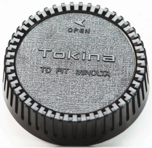 Tokina Rear Lens Cap For Minolta MD Mount Lenses - Picture 1 of 2