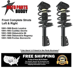 2 New Front Complete Strut Assemblies Pair Free Shipping - Picture 1 of 4