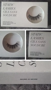 Static Lashes “More Is More” Adhesive Lashes: No Glue, Mess or Stress Vegan - Picture 1 of 7