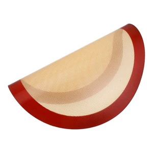 Oven Baking Mat Silicone Round Baking Pads Non-stick Heat Resistance Baking - Picture 1 of 12