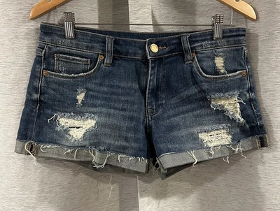 Pantalones cortos de mezclilla enrollables Blank NYC The Fulton Distressed 26 Foto 1 de 4