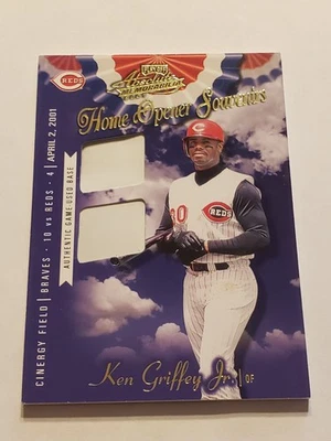 138/200 dobles 2001 Absolute Memorabilia apertura de casa recuerdos Ken Griffey Jr  Foto 1 de 4