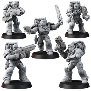 ARMATIS MORS WARRIORS INCIDUS SQUAD (5U) - Imagen 1 de 6