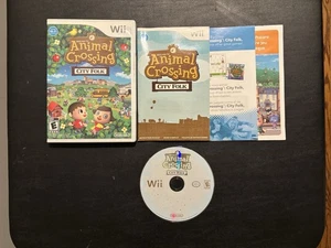 Animal Crossing: City Folk (Nintendo Wii, 2008) CIB Complete Tested & Works! - Picture 1 of 20