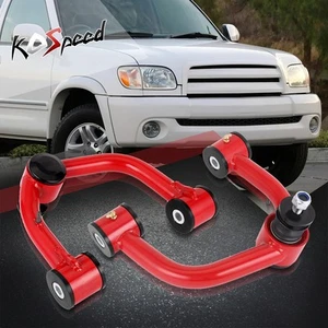 Dom Tubular Red Front Upper Control Arms kits 2PC for Tundra/Sequoia 2001-2007 - Picture 1 of 6