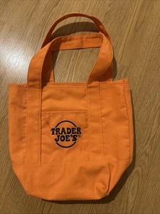 Mini Bolso de Mano Trader Joes Trick Or Treat Naranja Edición Limitada Halloween 2025 - Imagen 1 de 9