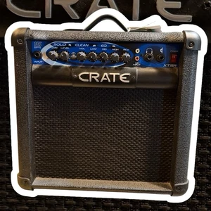 Crate XT15R Guitar Amplifier 3-Band EQ 8" Speaker Reverb RCA Inputs Headphone - Picture 1 of 17