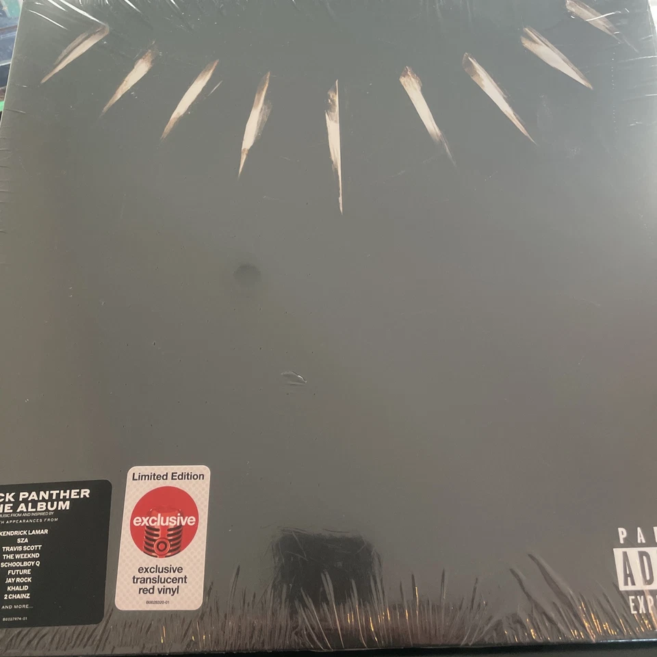 Black Panther The Album (music From & Inspired By) Marvel Red Vinyl 2x LP