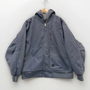 Walls Workwear Jacke Herren XL Canvas Sherpa gefüttert Kapuze Carhartt Typ Bomber - Bild 1 von 10