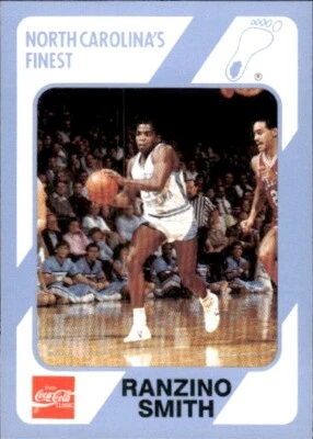 1989 Collegiate Collection North Carolina's Finest #169 Ranzino Smith - Image 1 of 2