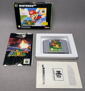 Jeu SUPER MARIO 64 sur nintendo 64 N64 version FAH PAL FR 100% authentic - Bild 1 von 12