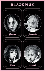 Póster rosa negro - Cómo te gusta ese 11 X 17 enmarcado - Imagen 1 de 2
