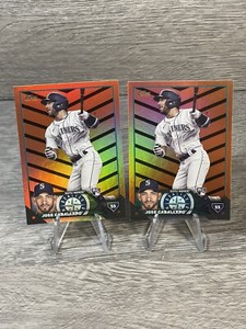 2 - 2023 Topps Update Jose Caballero US183 Rookie Orange & Black Foil Mariners