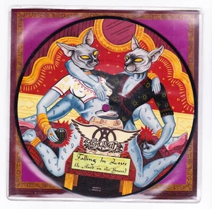 Aerosmith – Falling In Love (Is Hard On The Knees) 7" Picture Disc - Picture 1 of 1