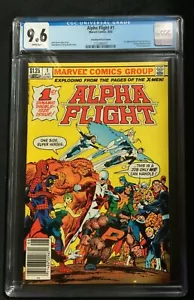 Alpha Flight #1 Canadian Price Variant CGC 9.6 2122908001 - Foto 1 di 2