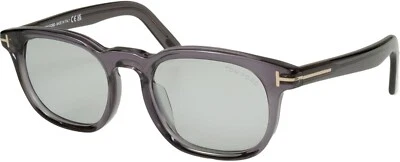 Gafas de sol Tom Ford TF1122-D ECO 20A marco de plástico cuadrado gris 52-20-145 Foto 1 de 3