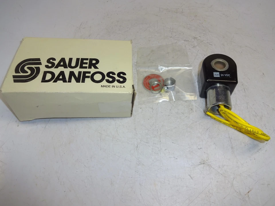 SAUER DANFOSS 158B8204 COIL REPLACEMENT KIT 24VDC - Image 1 of 4