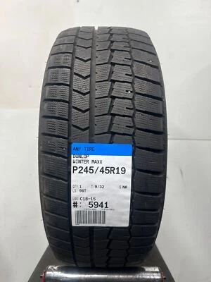 1 Used  Dunlop Winter Maxx P245/45R19 2454519 245/45/19 98 T - 9/32 - Image 1 of 4