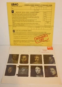 2 UB40 Signing Off GRADLP2 + SELF TITLED Orig. Shrink w HYPE Vinyl LP lot NM/EX - Picture 1 of 9
