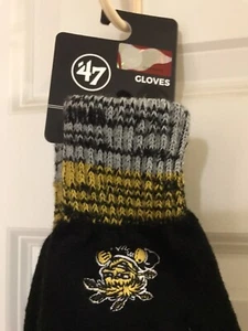 wichita state shockers winter gloves brand 47 Size Large Ncaa Ted Lasso - Picture 1 of 8