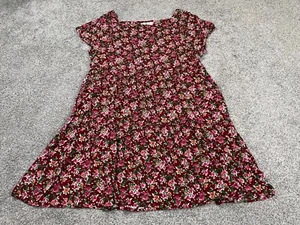 Natural Life Dress Womens L XL Sundress Floral Tier Twirl Cottage Core Prairie - Picture 1 of 7