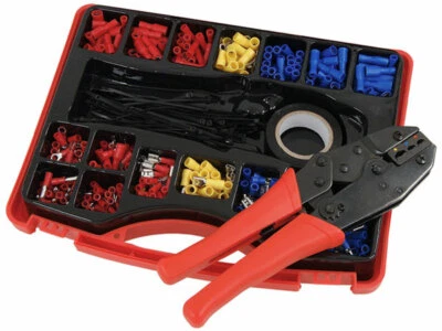 Neilsen 552Pc Electrical Insulated Ratcheting Crimping Tool Terminal Set bnib