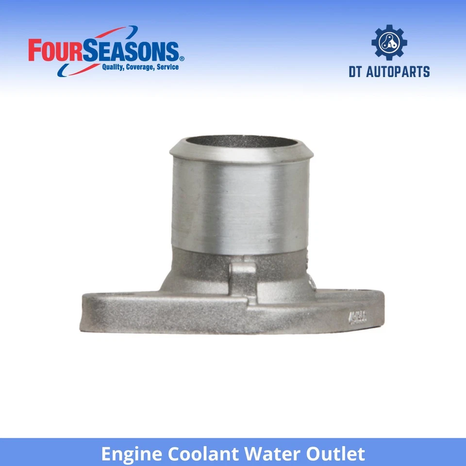 Tomada de água líquido de arrefecimento do motor Chevrolet C3500 7.4L V8 1996-2000 4 estações 1997 - Imagem 1 de 4