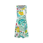 Womens Holiday Boho Floral Mini Strappy Sundress Tunic Beach Dress Uk Plus Size