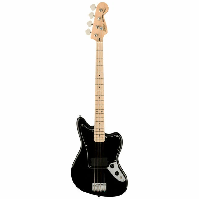 Squier Affinity Series Jaguar Bass H with Maple Fingerboard - Black (378503506)
