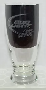 BUDWEISER "BUD LIGHT GOLDEN WHEAT" D.S. BICCHIERE BIRRA INCISO TAPPER VINTAGE. anni 90 - Foto 1 di 6
