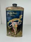 Antique Talcum Powder Tin As The Petals Talcum Cloth of Gold Lazell Perfumer Art