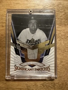 2004 SP Legendary Cuts - Significant Swatches Duke Snider #SS-SN (MEM) - Picture 1 of 2