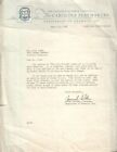 Samuel Seldon Autographed Letter 1952 Carolina Playmakers UNC Director D.77