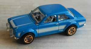 Hot Wheels 1970 Ford Escort RS1600 blau Fast & Furious HW Mattel Malaysia ´70 - Picture 1 of 4