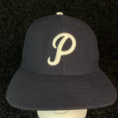 Gorra de béisbol Richardson Pro 514 con tirantes logotipo P azul marino para hombre MD-LG gorra minimalista Foto 1 de 4