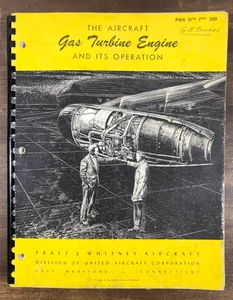 Pratt & Whitney 1958 The Aircraft Gas Turbine Engine & Its Operation Manual Book - Bild 1 von 7