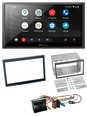 Pioneer USB 2DIN DAB MP3 Bluetooth Autoradio für Peugeot 207 307 Expert Partner - Bild 1 von 4