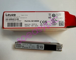 1 pieza Nuevo LEUZEGS 63B/6.3-S8 Actualización a GS GS 63B/6D.3-S8 50128008 - Imagen 1 de 4