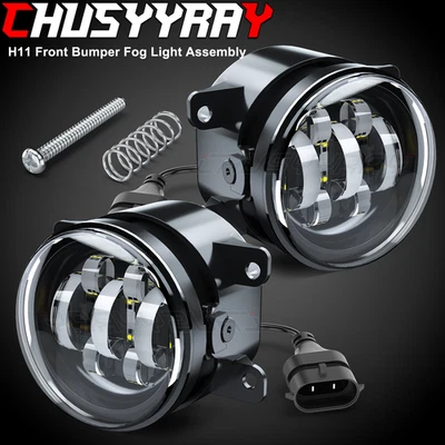 Luces antiniebla LED transparentes para parachoques delantero Jaguar S-Type 2004-2007 2008 Foto 1 de 4